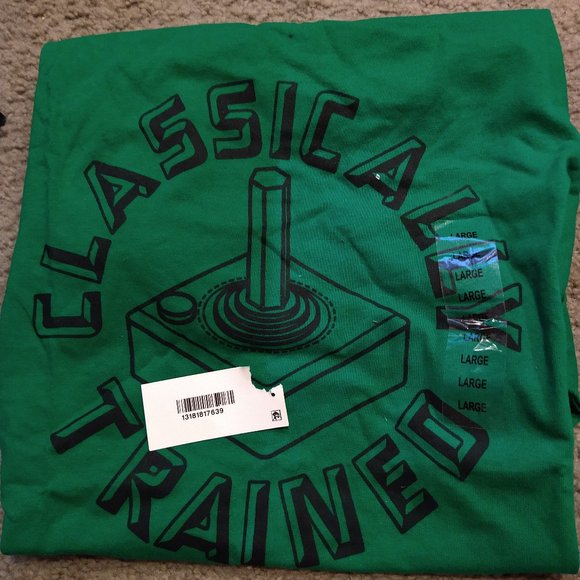 Other - BNWT - SIZE LARGE - CLASSICALLY TRAINED T-SHIRT - ATARI CONTROLLER